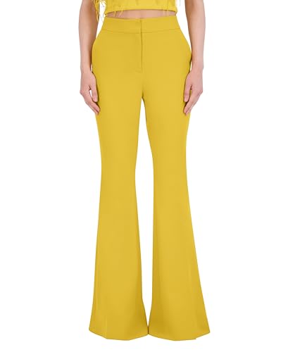 BCBGMAXAZRIA Women's Woven Flare Pants