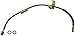 Dorman H620787 Front Passenger Side Brake Hydraulic Hose Compatible with Select Chevrolet / GMC / Hummer Models
