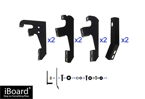 Estribos Eboard 5" Negro para Pilot 2009-2015 4 Puertas miniatura 7