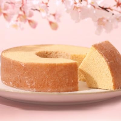 (桜珈琲)桜ばうむ 風呂敷包み 無地(カラーお任せ)