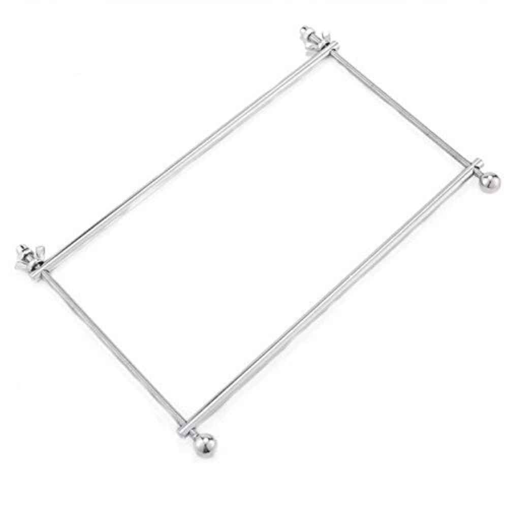 Barre d'écartement BDSM en acier inoxydable, contraintes de bondage du sein, pilier de poitrine réglable, torture du sein, pince de poitrine en métal, jouets sexuels, barre d'écartement for fem