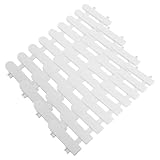 Generic 4pcs Plastic Outdoor Pet Fences for Tortoise Playpens Reptile Enclosure Barrier for Grass Eating and Sunbathing