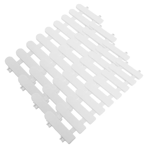 Generic 4pcs Plastic Outdoor Pet Fences for Tortoise Playpens Reptile Enclosure Barrier for Grass Eating and Sunbathing