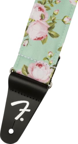 Fender Floral Strap, 2in, Seafoam Green - image 2
