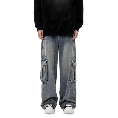 Men's Retro Summer Denim Long Pants