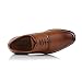 Ferro Aldo George Men's Classic Plain Toe Oxford Dress Shoe | Formal, Wedding, Tuxedo & Business Styles | MFA19690 | in Cognac Brown, Size 10