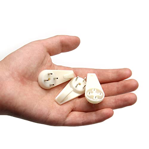 Image of Nails for Hanging Pictures,Picture Hooks Hardwall Hanger for Hardware, Fasteners & Hooks Wall Mount Non-Mark Hook Picture Photo Frame Hangers(20Pcs,40*20mm)