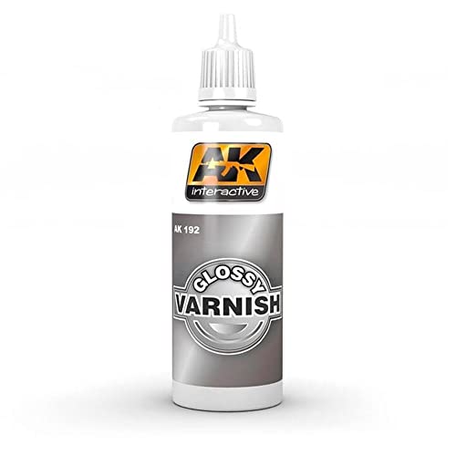 AK Interactive Glossy Acrylic Varnish (60mL Bottle)