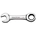 Stubby Combination Ratcheting Wrenches - 10mm stubby bomb ratcheting wrench