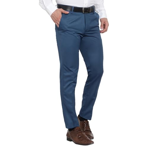 Image of Men's Formal Trouser for Men | Regular Fit Office Wear Pant | Business Casual Trousers | Comfortable Formal Pants for Office, Work