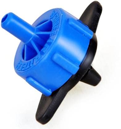 Agribegri Drip Irrigation Online Dripper 8 LPH for Drip Irrigation | Easy to Use and use for 12mm,16mm, 20mm, 32mm drip Pipes (Color May Vary | 200 Pcs)