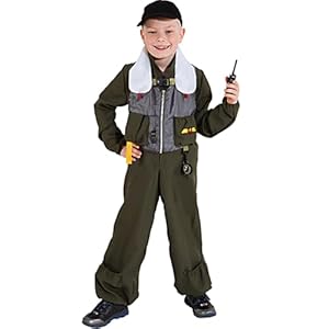 Jet Pilot Overall, olivgrün - Größe: 128/140-152/164 (152/158)