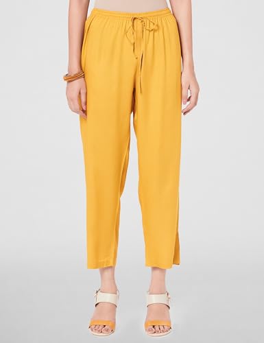 Image of BIBA Women Rayon Straight Kurta Pant Suit Set