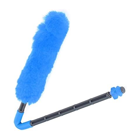 Paintball-Werkzeug, Woll-Paintball-Lauf Single Swab Squeegee Buffer Langlebiges Reinigungszubehör Outdoor-Tool Paintball-Lauf für Home Car Hotel(Blau) Cover