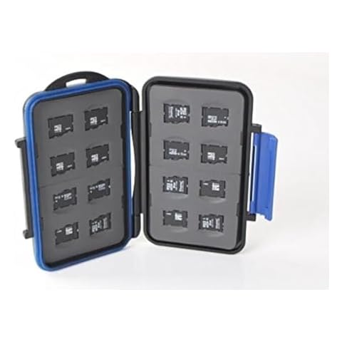 ZTC Micro Card Travel Case 16 x Micro Cards Rugged Water and shock proof. Floats if Dropped in The Water Model ZTC-CAS002 Cover
