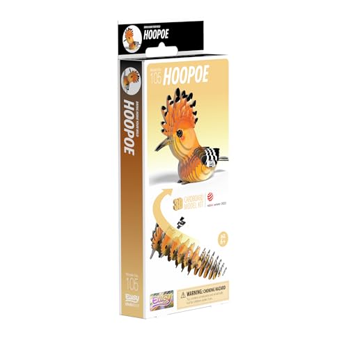 EUGY Hoopoe jeu de construction 3D idée cadeau éco-responsable anniversaire