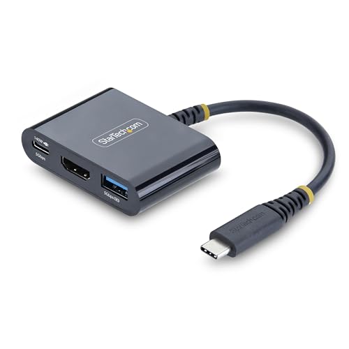 Hub USB-C 5Gbps que soluciona la falta de puertos cargando tu portátil a 140W con HDMI