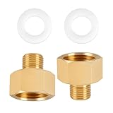 gas licuado precio 2018 【Dimensiones Precisas】Este adaptador boquilla de gas tiene rosca interna de 1/2 pulgada, rosca externa izquierda de 1/4 pulgada y junta de estanqueidad de 1/2 pulgada, lo que garantiza una conexión precisa y hermética, contribuyendo al uso seguro. Un set contiene dos adaptadores.
