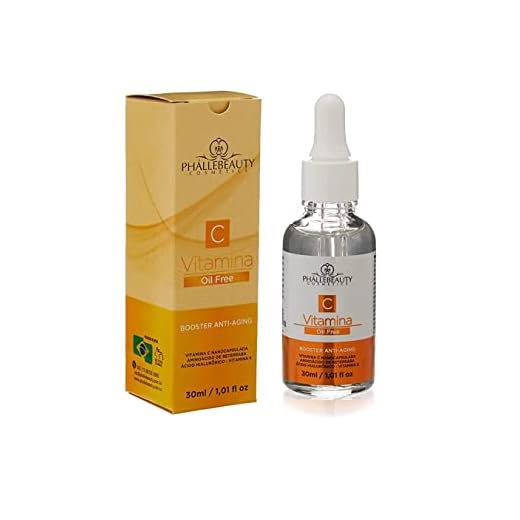 Phállebeauty Sérum Vitamina C Oil Free Booster Anti Aging Phallebeauty