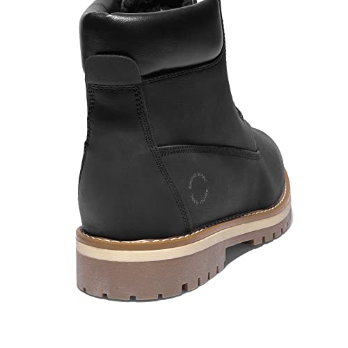 Bruno Marc Men's Classic Winter Fall Casual Boots Warm Cold-Weather Work Boots 3.0,Size 11,Black/Fur,SBSB226M