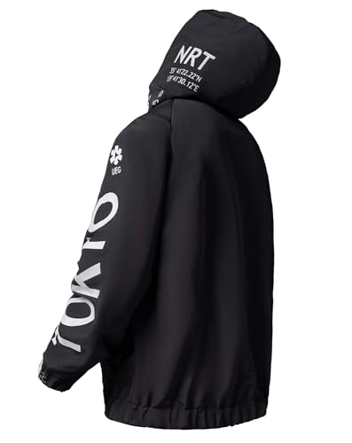 Japanese Streetwear Waterproof Windbreaker Jacket for Men - Image 6