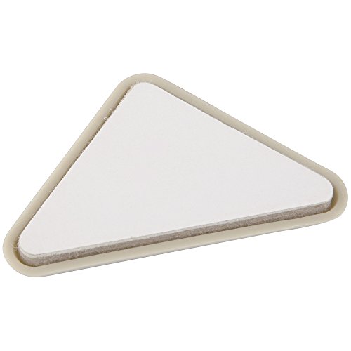 Super Sliders 4700695N Self-Stick Furniture for Carpeted Surfaces - 2" - Triangle, 4 Piece, Tan