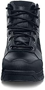 Shoes for Crews Voyager II, Men's, Women's, Unisex Steel Toe (ST) Work Boots, Slip Resistant, Water Resistant, Black, Men's 10.5 / Women's 12 | Image 3
