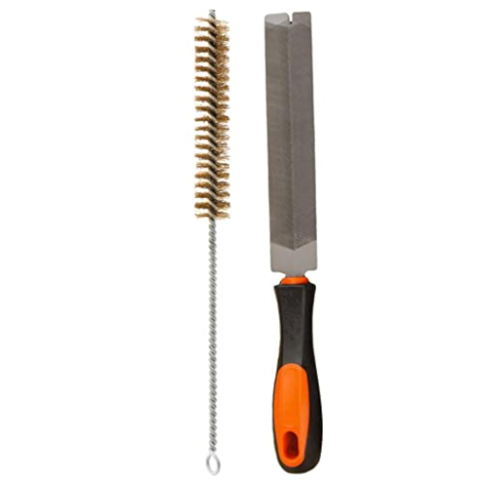 Diamond Feather Edge File and Bore Brush Jewelry Tool