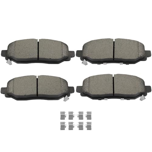 Image of SCITOO D2186-9430 Disc Brake Pads Sets Rear Ceramic Brake Pads w /Hardware