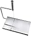 Trancheuse à fromage en acier inoxydable - Pour beurre de fromage - Cheese Slicer avec fil de découpe - Dimensions de la planche : 12 x 21 cm