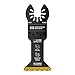Imperial Blades IBOAT340-1 One Fit 1-3/4" Multi-Material Storm Titanium Metal/Wood Blade, 1PC