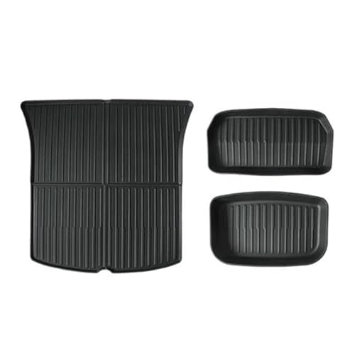 Doublure de coffre premium Tesla Model Y et protections latérales