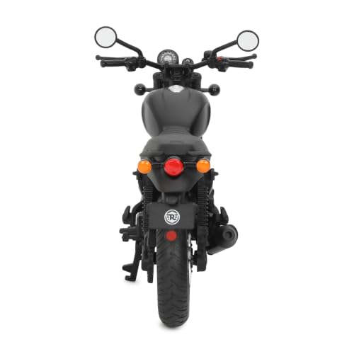 Image of Royal Enfield Hunter 350 Scale Model | 1:12 Diecast Metal & Plastic | Working Suspension&Side Stand | Steerable Handlebars | Free-Rolling Wheels| Authentic Mirrors|Collectors Essential Graphite Grey