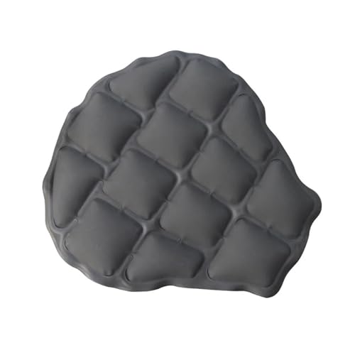 Grand coussin d'air universel noir pour siège de moto 35x36cm confortable