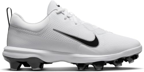 Image of Nike Force Trout 9 Pro MCS Baseball Cleats (FB2908-001, Black /White-Anthracite-Cool Grey)