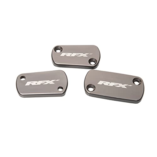 Kit de bouchons RFX Pro Res gris pour motocross Kawasaki KXF450 et KXF250