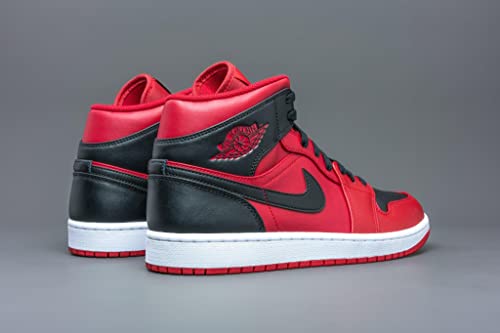 Image of Jordan Mens 1 Mid 554724 660 Reverse Bred - Size 8.5