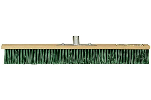 MRS Scopa Industriale In Legno E Plastica Con Setole In Nylon – Larghezza 80 Cm (senza Manico), Setole Spesse 1 Mm - 4