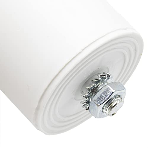 Cablepelado - Condensatore di avviamento per motore elettrico 14,0 uF 450 V AC, bianco