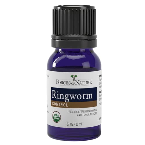 image for Forces of Nature Ringworm Treatment for Humans, Organic Homeopathic Me