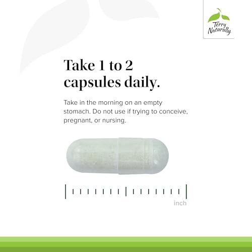 terry naturally thyroid care plus - supplement to aid thyroid - dietary supplement for energy amp healthy hair support - l-tyrosine amp selenium - 60 capsules