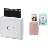 【セット買い】富士フイルム(FUJIFILM) ワイドフォーマット用スマホプリンター "チェキ" instax Link WIDE アッシュホワイト INS LINK WIDE A WHITE + チェキ スマホプリンター instax mini Link3 ローズピンク INS MINI LINK3 R pink