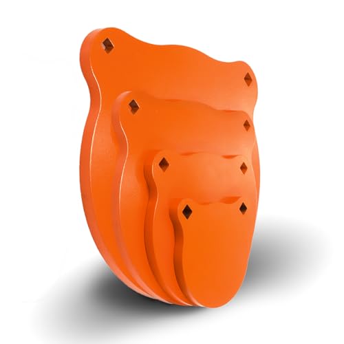 Image of Highwild AR500 Steel Shooting Targets Combo Metal Gong Silhouette Targets for Shooting Range Outdoor