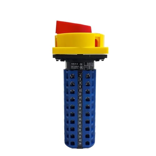 Interruptor de leva con candado para evitar encendidos accidentales en panel 2