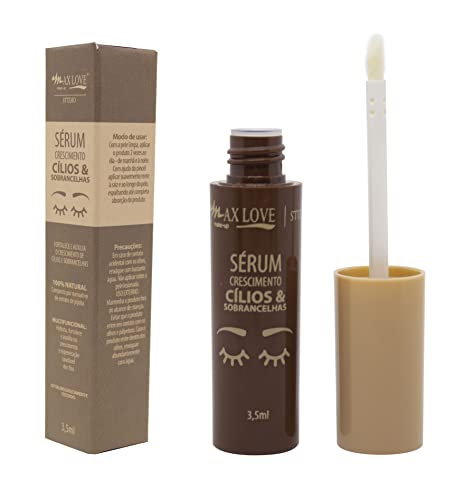 Sérum Crescimento De Cílios E Sobrancelhas, Max Love