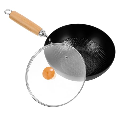 Sartén Wok antiadherente 20 cm con tapa de vidrio miniatura 1