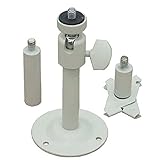 VideoSecu One Height Adjustable 2'-6' Camera Wall Ceiling Mount Bracket for CCTV CCD Box Body Camera Pan Tilt Bracket BMA