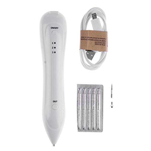 MANAV Electric Freckle Skin Mole Dark Spot Remover Wart Tag Speckle Tattoo Removal Pen 3 Level Laser Plasma Pen Wart Spot Remover Mole Freckle Tattoo Removal Machine Beauty Pen Tool-image-33
