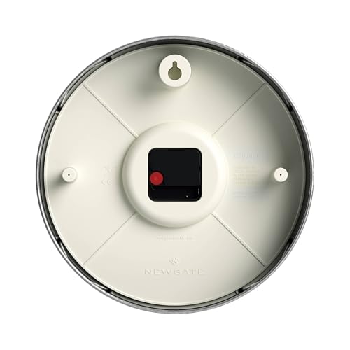 NEWGATE® Luggage Wall Clock - Metal Clock - Analog Wall Clock - Retro Wall Clock - Kitchen Wall Clock - Round Wall Clock - British Design - Station Clock (Green Hand)