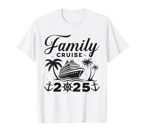Férias em família férias em família cruzeiro familiar 2025 t-shirt